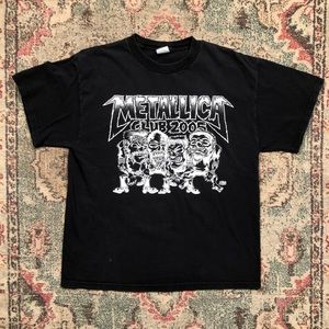 2005 Metallica graphic tee